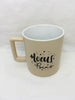 Mug Cup HOCUS POCUS Halloween Tan Hand Painted Home Kitchen Decor Drinkware {{ JAMsCraftCloset }}
