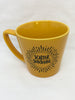 Mug Cup Yellow SCATTER SUNSHINE Hand Painted Home Kitchen Decor Drinkware {{ JAMsCraftCloset }}