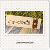 Tile Sign CREATE Positive Saying With Button Floral Accents Wall Art Gift Idea Home Country Decor {{ JAMsCraftCloset }}