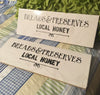 BREADS & PRESERVES LOCAL HONEY White Ceramic Tile Sign Country Farmhouse Wall Art Gift Campers RV {{ JAMsCraftCloset }}