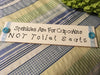 SPRINKLES ARE FOR CUPCAKES NOT TOILET SEATS White Ceramic Tile Sign Funny Bathroom Decor Wall Art {{ JAMsCraftCloset }}