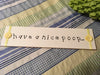 HAVE A NICE POOP White Ceramic Tile Sign Funny Bathroom Decor Wall Art Gift Idea {{ JAMsCraftCloset }}