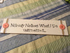 NOBODY NOTICES WHAT I DO White Ceramic Tile Sign Home Decor Wall Art Gift Campers RV {{ JAMsCraftCloset }}