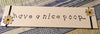 HAVE A NICE POOP White Ceramic Tile Sign Funny Bathroom Decor Wall Art Gift Idea {{ JAMsCraftCloset }}