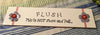FLUSH THIS IS NOT SHOW AND TELL White Ceramic Tile Sign Funny Bathroom Decor Wall Art {{ JAMsCraftCloset }}