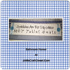 SPRINKLES ARE FOR CUPCAKES NOT TOILET SEATS White Ceramic Tile Sign Funny Bathroom Decor Wall Art {{ JAMsCraftCloset }}