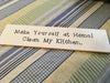 MAKE YOURSELF AT HOME CLEAN MY KITCHEN Tile Sign Funny KITCHEN Decor Wall Art Home Decor Gift Idea {{ JAMsCraftCloset }}