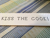 KISS THE COOK Tile Sign Funny KITCHEN Decor Wall Art Home Decor Gift Idea {{ JAMsCraftCloset }}