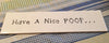 HAVE A NICE POOP Tile Sign Funny BATHROOM Decor Wall Art Home Decor Gift Idea {{ JAMsCraftCloset }}