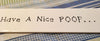 HAVE A NICE POOP Tile Sign Funny BATHROOM Decor Wall Art Home Decor Gift Idea {{ JAMsCraftCloset }}