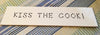 KISS THE COOK Tile Sign Funny KITCHEN Decor Wall Art Home Decor Gift Idea {{ JAMsCraftCloset }}