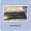 SAVE WATER...SHOWER TOGETHER Tile Sign Funny BATHROOM Decor Gift Idea {{ JAMsCraftCloset }}