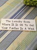 WHERE IT IS OK TO GET YOUR PANTIES IN A WAD Tile Sign Funny LAUNDRY Decor Wall Art {{ JAMsCraftCloset }}