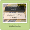 WASH DRY FOLD REPEAT Tile Sign Funny LAUNDRY Room Decor Wall Art Gift Idea {{ JAMsCraftCloset }}