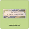 LAUNDRY THE NEVER ENDING CYCLE Tile Sign Funny LAUNDRY Decor Wall Art Gift Idea {{ JAMsCraftCloset }}