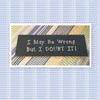 I MAY BE WRONG BUT I DOUBT IT Blue Ceramic Tile Sign Funny HOME Decor Gift Idea {{ JAMsCraftCloset }}