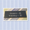 SHOWERS $1 WATCHING $2 Blue Ceramic Tile Sign Funny BATHROOM Decor Gift Idea {{ JAMsCraftCloset }}