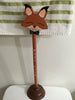 Decorative Plunger Upcycled Unique Foxy Dude Foxy Lady Bathroom Toilet Decor Handmade Hand Painted JAMsCraftCloset