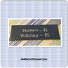SHOWERS $1 WATCHING $2 Blue Ceramic Tile Sign Funny BATHROOM Decor Gift Idea {{ JAMsCraftCloset }}