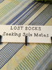 LOST SOCKS Tile Sign Funny LAUNDRY Room Decor Wall Art Gift Idea {{ JAMsCraftCloset }}