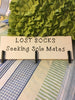 LOST SOCKS Tile Sign Funny LAUNDRY Room Decor Wall Art Gift Idea {{ JAMsCraftCloset }}