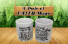 Mugs Coffee FAITH Hand Painted Stenciled SET OF 2 Faith Over Fear - Commit You Work To The Lord - Crafters Delight {{ JAMsCraftCloset }}