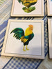 Ceramic Tile Vintage ROOSTER Kitchen Wall Art Handmade Upcycled Gift {{ JAMsCraftCloset }}