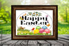 Garden Flag Digital Design Sublimation Graphic SVG-PNG-JPEG Download HAPPY EASTER EGG 1 Crafters Delight {{ JAMsCraftCloset }}