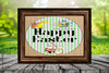 Garden Flag Digital Design Sublimation Graphic SVG-PNG-JPEG Download HAPPY EASTER EGG 4 Crafters Delight {{ JAMsCraftCloset }}