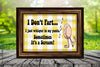 MUG Coffee Full Wrap Sublimation Digital Graphic Design Download I DONT FART SVG-PNG Crafters Delight {{ JAMsCraftCloset }}