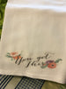 YOU GOT THIS Decorative Positive Saying Flour Sack Tea Dish Towel Kitchen Gift {{ JAMsCraftCloset }}