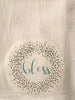 BLESS WREATH Decorative Flour Sack Tea Dish Towels Kitchen Decor Gift Wedding Chef {{ JAMsCraftCloset }}