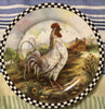 Plates Country Chickens Country Farmhouse Kitchen Dining Decor Set of 4 Wall Art Gift Idea {{ JAMsCraftCloset }}