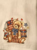 USA BEAR FLAG DRUM BLOCKS Decorative Flour Sack Tea Dish Towel Kitchen Porch Patio Decor Gift Patriotic Handmade Chef Gift Housewarming Gift Wedding Gift - JAMsCraftCloset