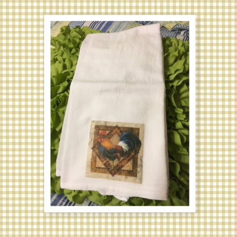 HENS or CHICKENS Triple Frame Decorative Flour Sack Tea Dish Towels Kitchen Decor Gift Idea Handmade Chef Gift Housewarming Gift Wedding Gift Country Farmhouse - JAMsCraftCloset