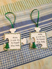 Christmas Personalized Ornament Handmade I LOVE YOU TO PIECES Wooden Holiday Tree Decoration Crafters Delight {{ JAMsCraftCloset }}