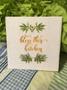 BLESS THIS KITCHEN Olive Branches Accent Wall Art Ceramic Tile Decoupaged Sign Gift {{ JAMsCraftCloset }}