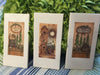 Ceramic Tile CABIN SWEET CABIN - FISH TALES TOLD HERE Wall Art Handmade Decoupaged {{ JAMsCraftCloset }}
