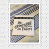 HONEY BEE FARM Wall Art Ceramic Tile Decoupaged Sign Kitchen Country Farmhouse Decor Gift {{ JAMsCraftCloset }}