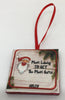 HOLIDAYS Ceramic Tile Christmas Ornament MOST LIKELY 1 Gift Tree Decor Stocking Stuffer Crafters Delight {{ JAMsCraftCloset }}