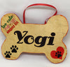 Christmas Personalized Ornament Handmade Large Bone Shaped Wooden Sublimation Holiday Doggie Pet Tree Decoration Crafters Delight {{ JAMsCraftCloset }}