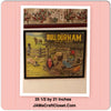 Bull Durham Framed Authentic Lithograph Ad Poster IT SHURE AM SWEET Black Americana {{ JAMsCraftCloset }}