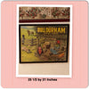 Bull Durham Framed Authentic Lithograph Ad Poster IT SHURE AM SWEET Black Americana {{ JAMsCraftCloset }}