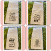 WHEN YOU STOP BELIEVING GET UNDERWEAR Decorative Flour Sack Tea Dish Towel Holiday {{ JAMsCraftCloset }}