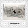 HAPPY CAMPER Mug Hand Painted Barware Drinkware Camper RV Gift Idea {{ JAMsCraftCloset }}
