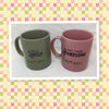 HEY THERE HANDSOME and HELLO LOVELY Cups Mugs Coffee Hand Painted SET of 2 {{ JAMsCraftCloset }}