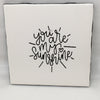 YOU ARE MY SUNSHINE Wall Art Ceramic Tile Hand Painted Positive Saying Sign Gift Home Decor {{ JAMsCraftCloset }}