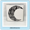 I LOVE YOU TO THE MOON AND BACK Wall Art Ceramic Tile Hand Painted Positive Saying Sign {{ JAMsCraftCloset }}