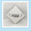 PROTECTED BY ANGELS Wall Art Ceramic Tile Hand Painted Sign Gift Idea Home Decor {{ JAMsCraftCloset }}