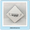PROTECTED BY ANGELS Wall Art Ceramic Tile Hand Painted Sign Gift Idea Home Decor {{ JAMsCraftCloset }}